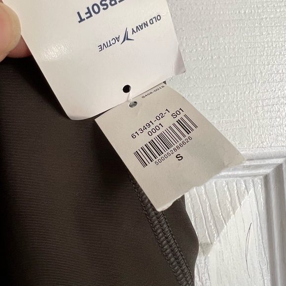 Old Navy High Waisted Soft Go Dry 7/8 Length Joggers The Woods Size Small NWT - Picture 6 of 6